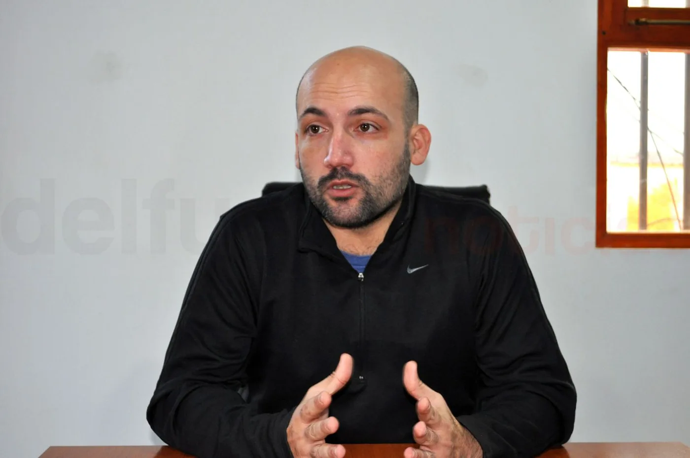 Sebastián Bendaña, gerente de la Agencia de Deportes, Juventud y Cultura.