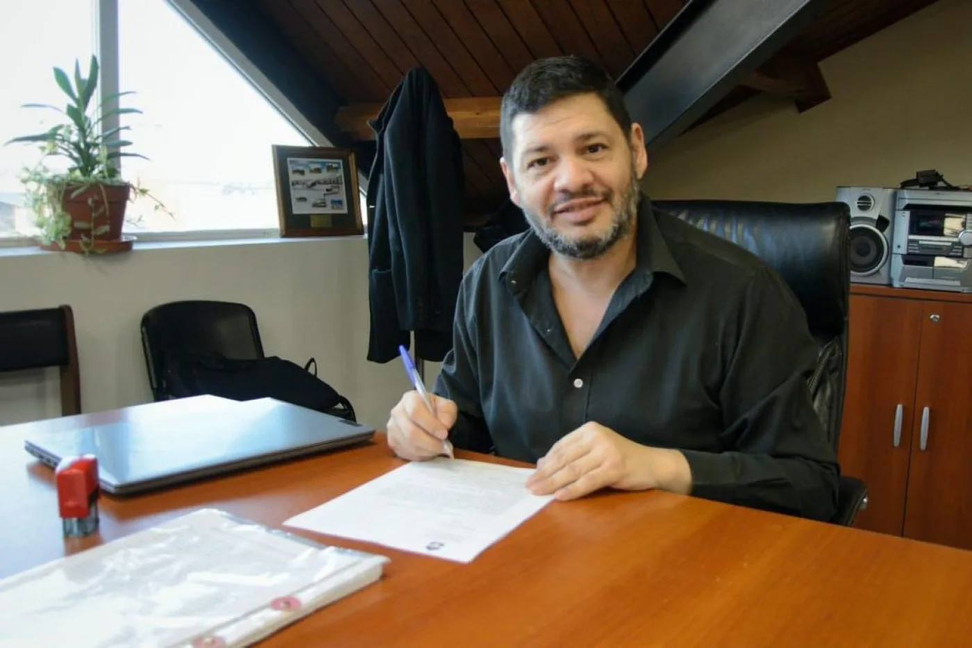 David Ferreyra, jefe de Gabinete municipal de la Municipalidad de Ushuaia.