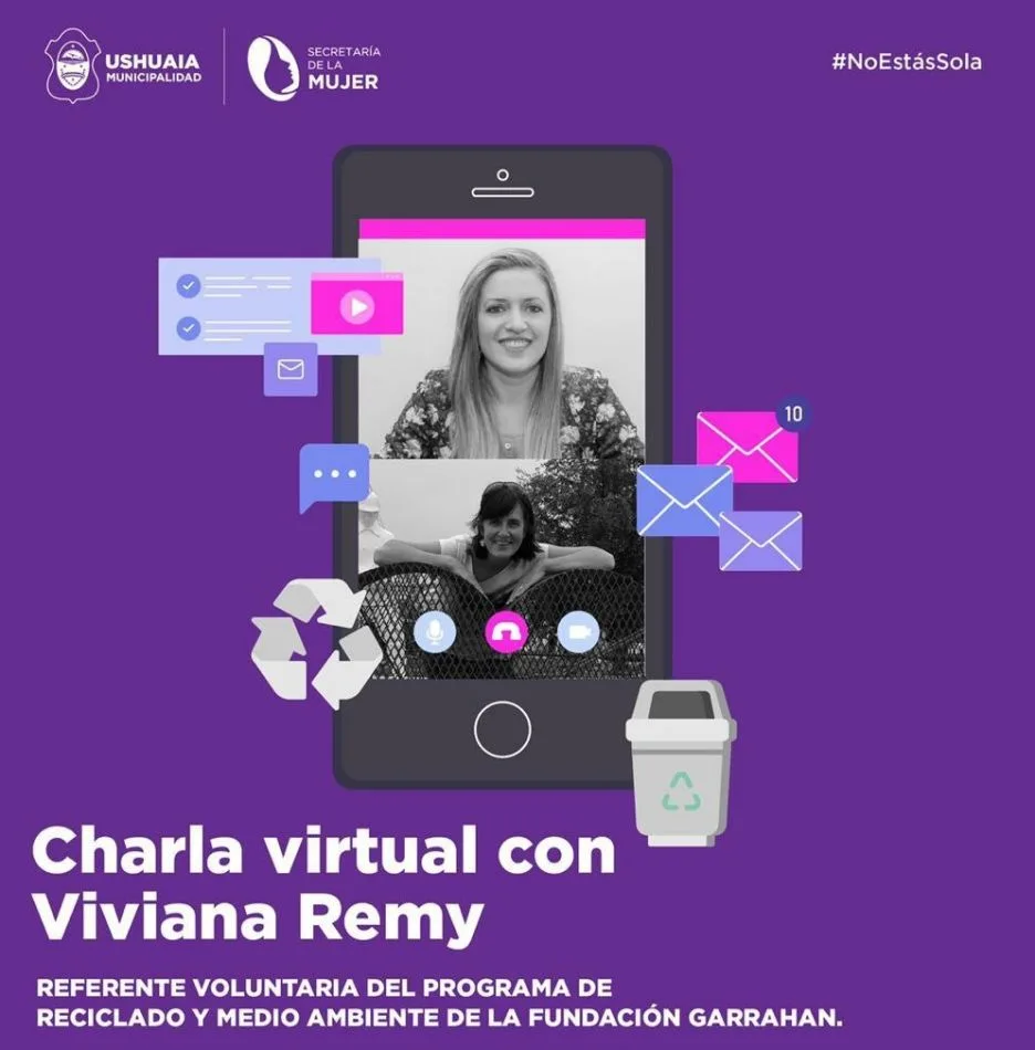 Charla virtual con Viviana Remy, referente voluntaria del Programa de Reciclado y Medio Ambiente de la Fundación Garrahan