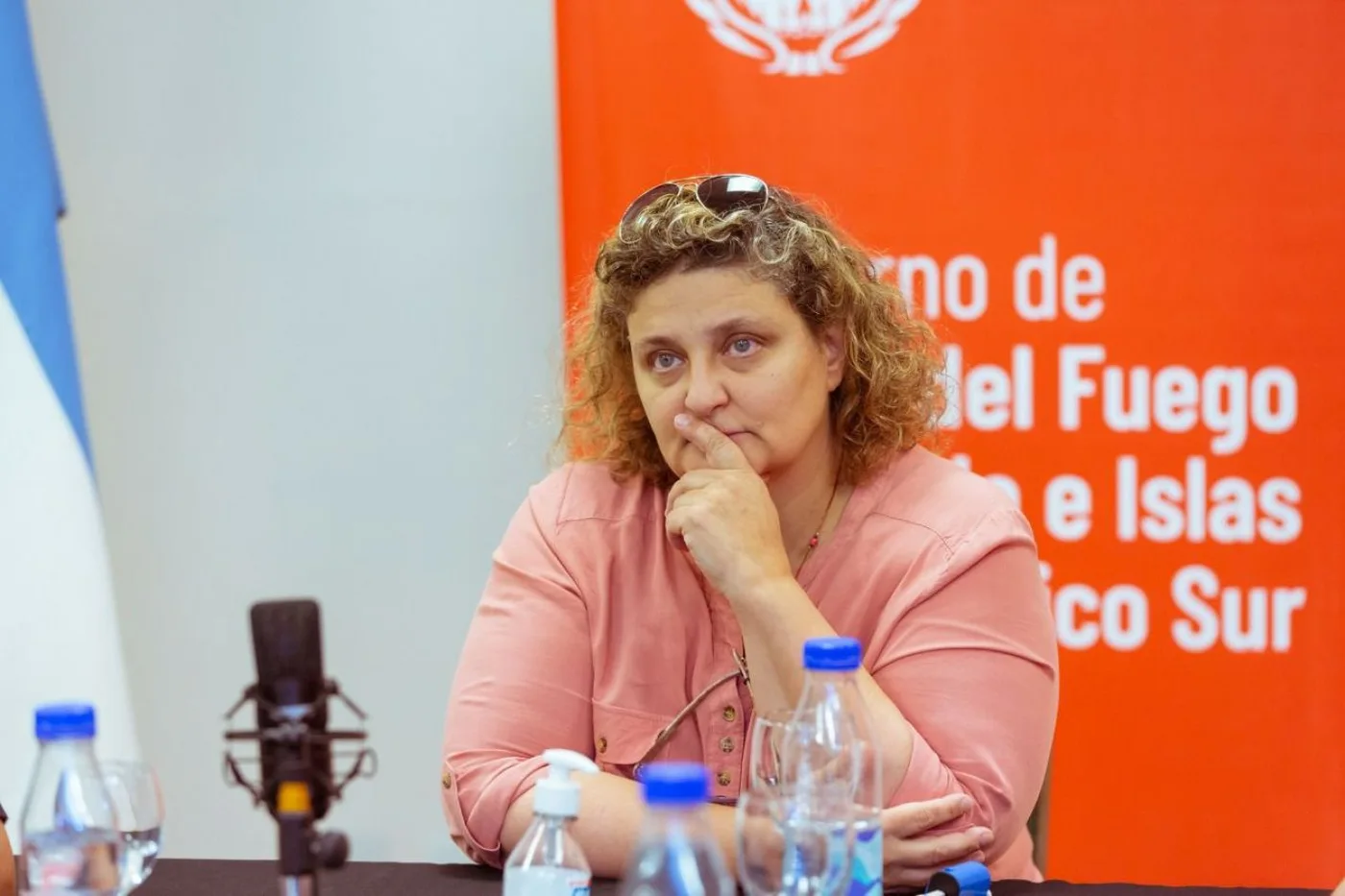 Ministro de la Producción y Ambiente de la provincia de Tierra del Fuego, Sonia Castiglione.