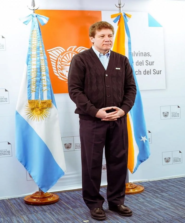 Gobernador de la Provincia de Tierra del Fuego AIAS, Gustavo Melella.