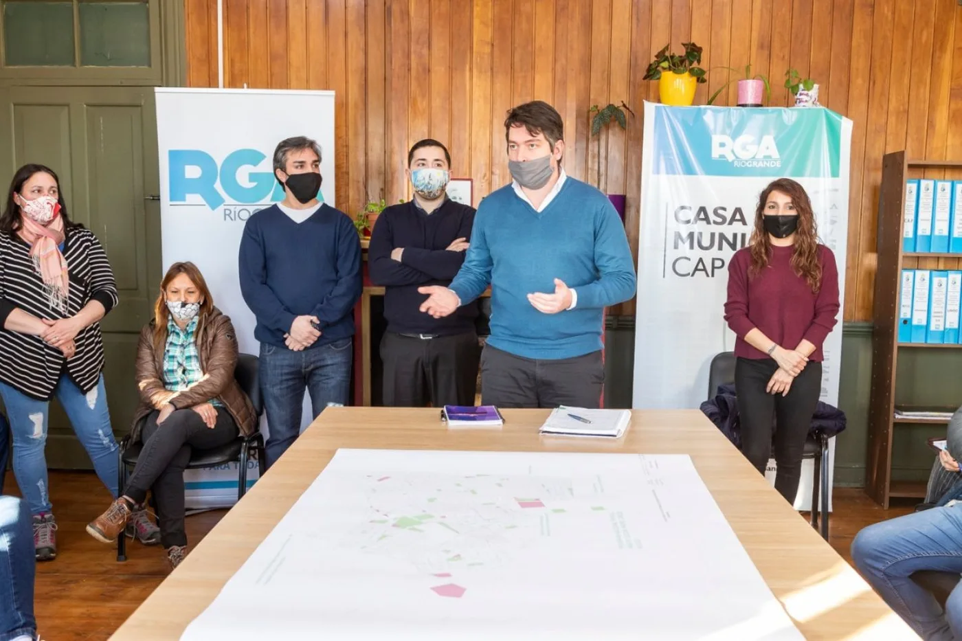 Martín Perez anunció un plan de obras con el fin de garantizar el agua potable para todos los vecinos.