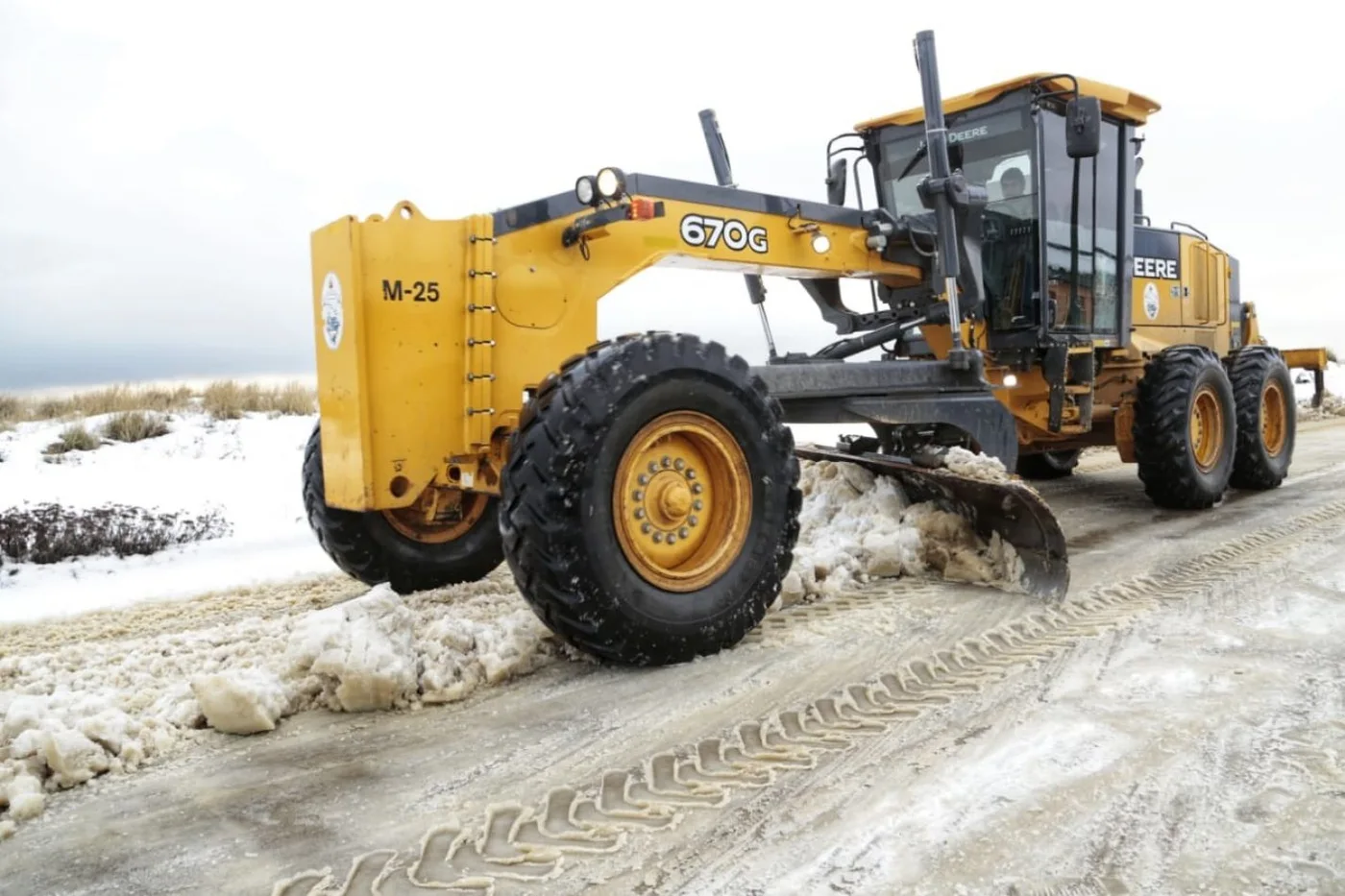 El Municipio comenzó intenso operativo ante las recientes nevadas