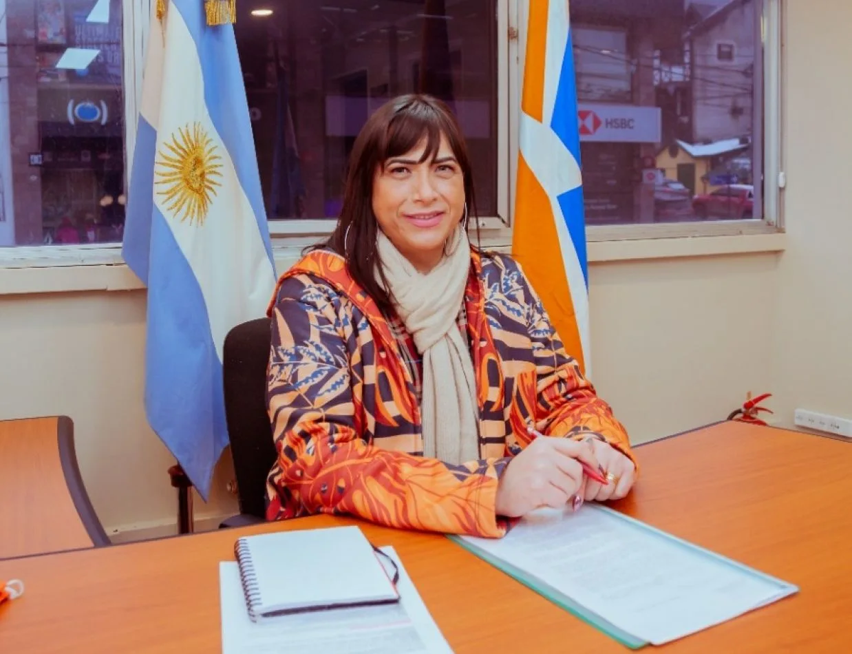 La Subsecretaria de Diversidad de la provincia, Victoria Castro.