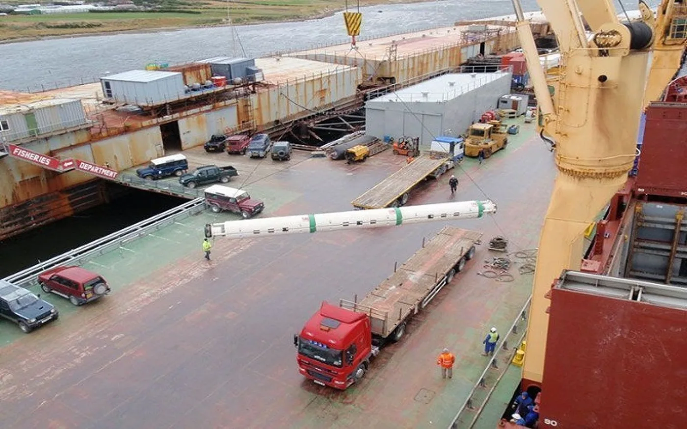 Las Islas Malvinas tendrá nuevo puerto