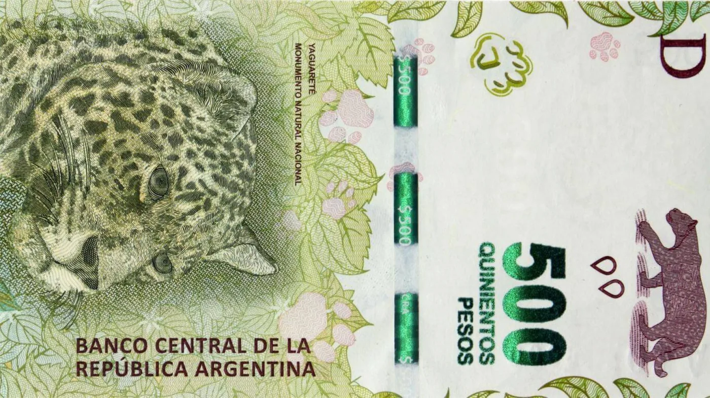 a Argentina importará billetes de $500 para evitar posibles faltantes