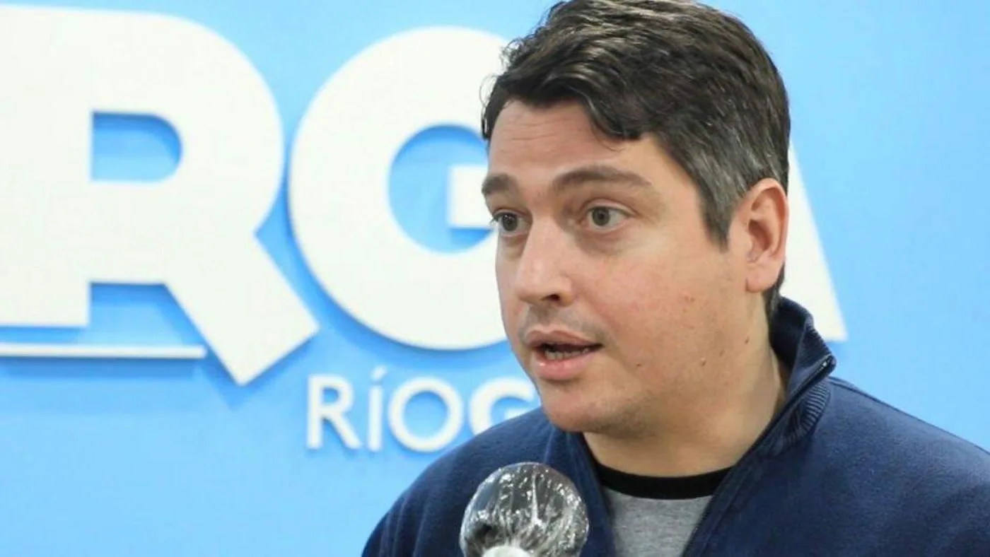 Martín Perez, intendente de la ciudad de Río Grande.