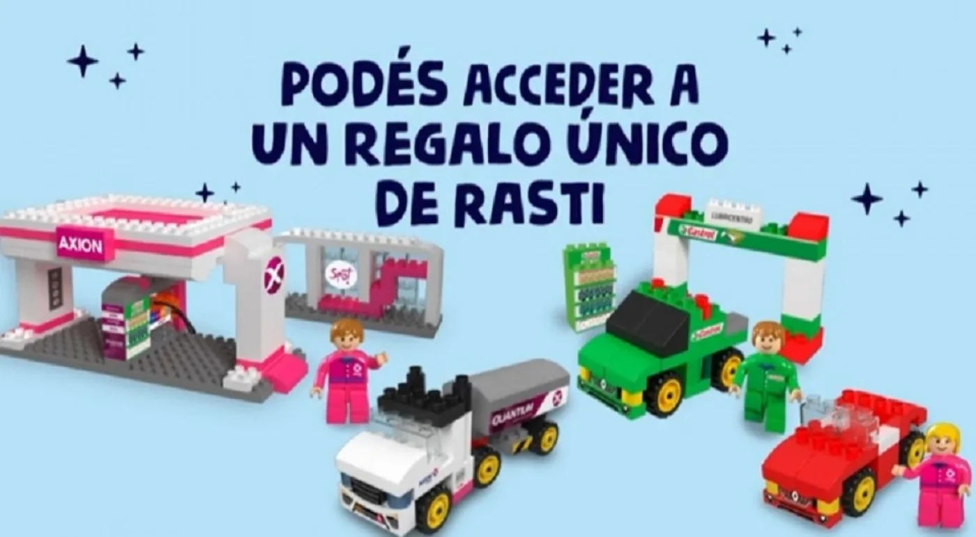 AXION Energy, junto a redACTIVOS y la fábrica de juguetes Rasti lanzaron una campaña para el mes del niño.