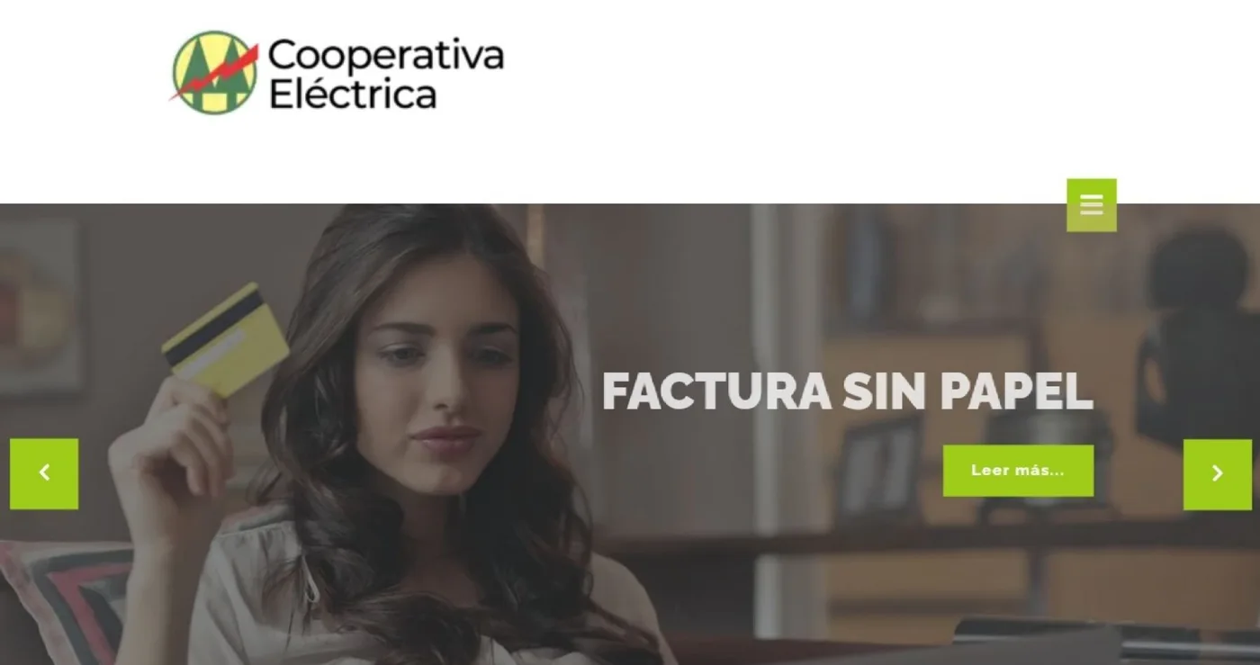 La cooperativa eléctrica, con nuevo portal web