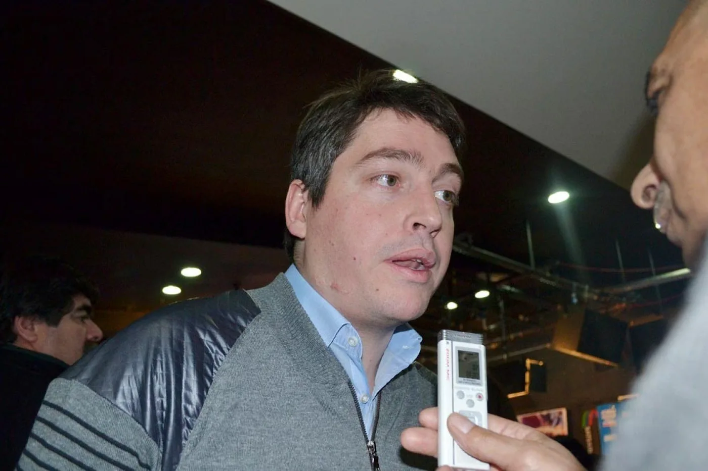 Martín Perez, intendente de la ciudad de Río Grande.