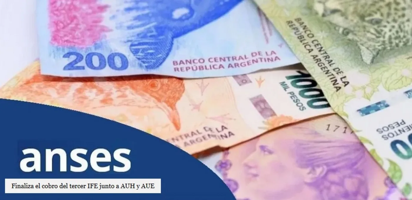 Martes 25 y miércoles 26 cobran el IFE 3 los titulares con Dni terminados 0