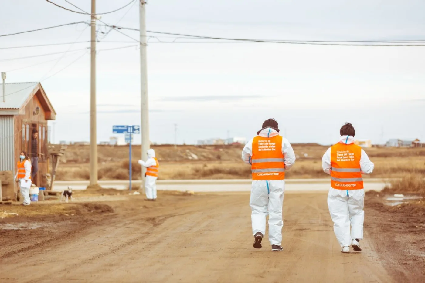 El recorrido por la zona de Margen Sur de Río Grande con alrededor de 5 mil viviendas relevadas