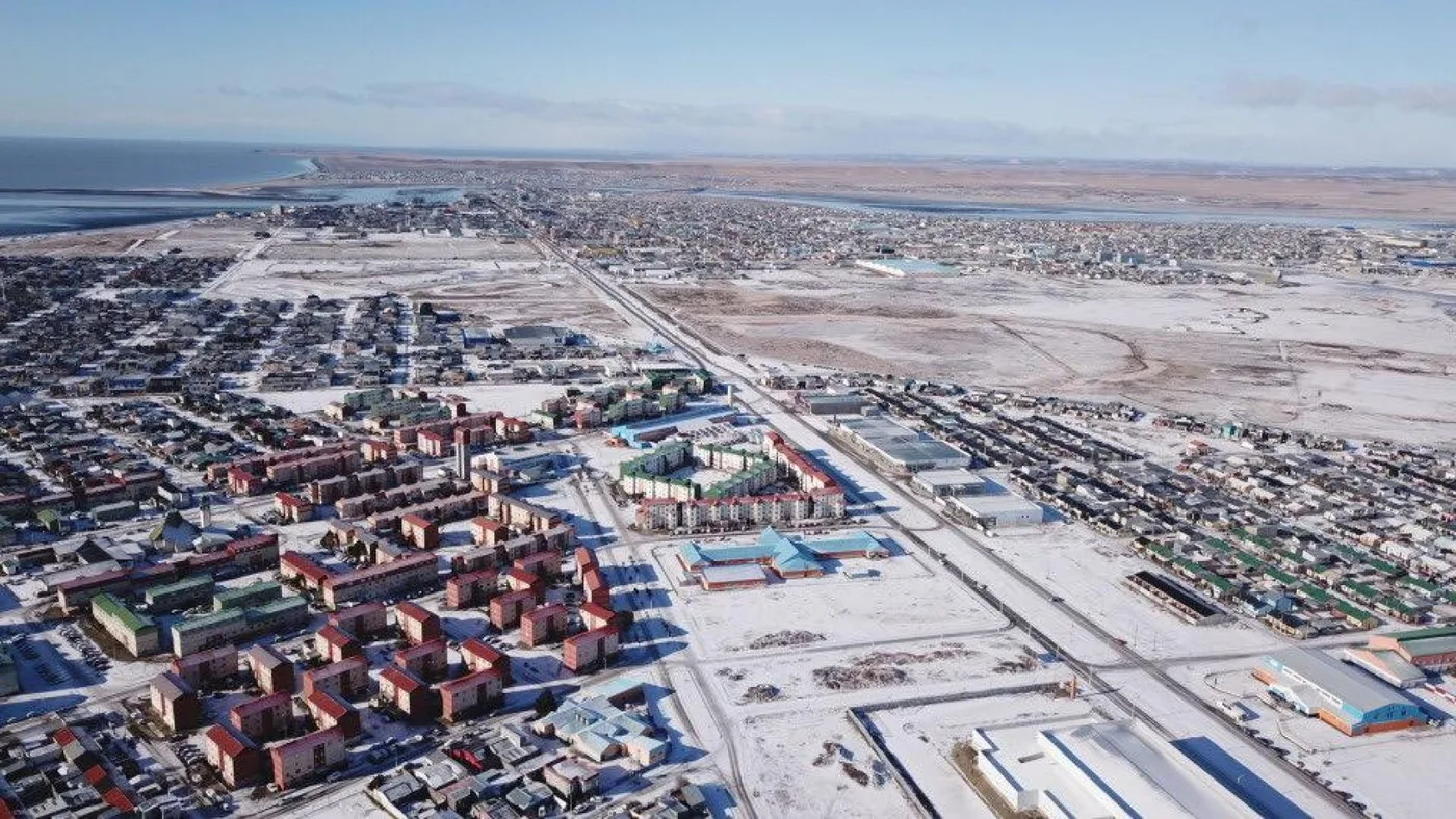 La nieve volvió a cubrir la ciudad de Río Grande (Foto: Mighens Guzmán).