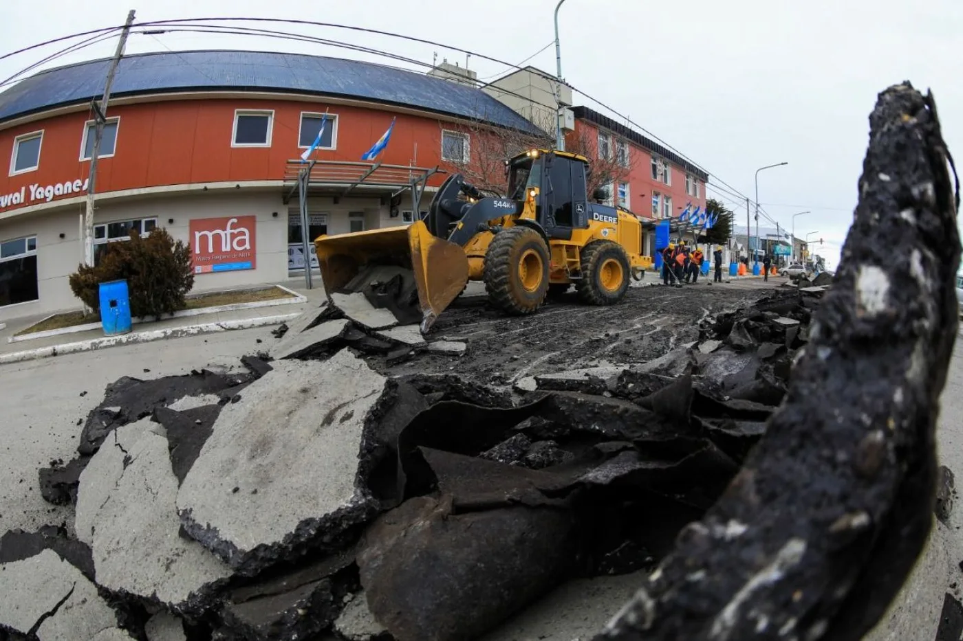 Obras para una ciudad mejor.
