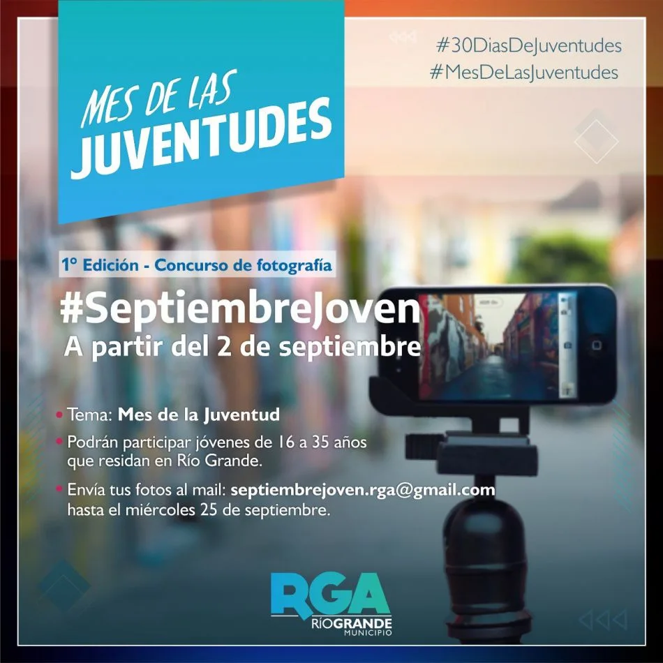 Esta creativa e interesante propuesta está dirigida a jóvenes de entre 16 y 35 años y se extenderá hasta fin de mes.