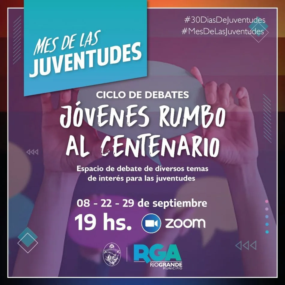 Sumate al ciclo de debates "Jóvenes Rumbo al Centenario"