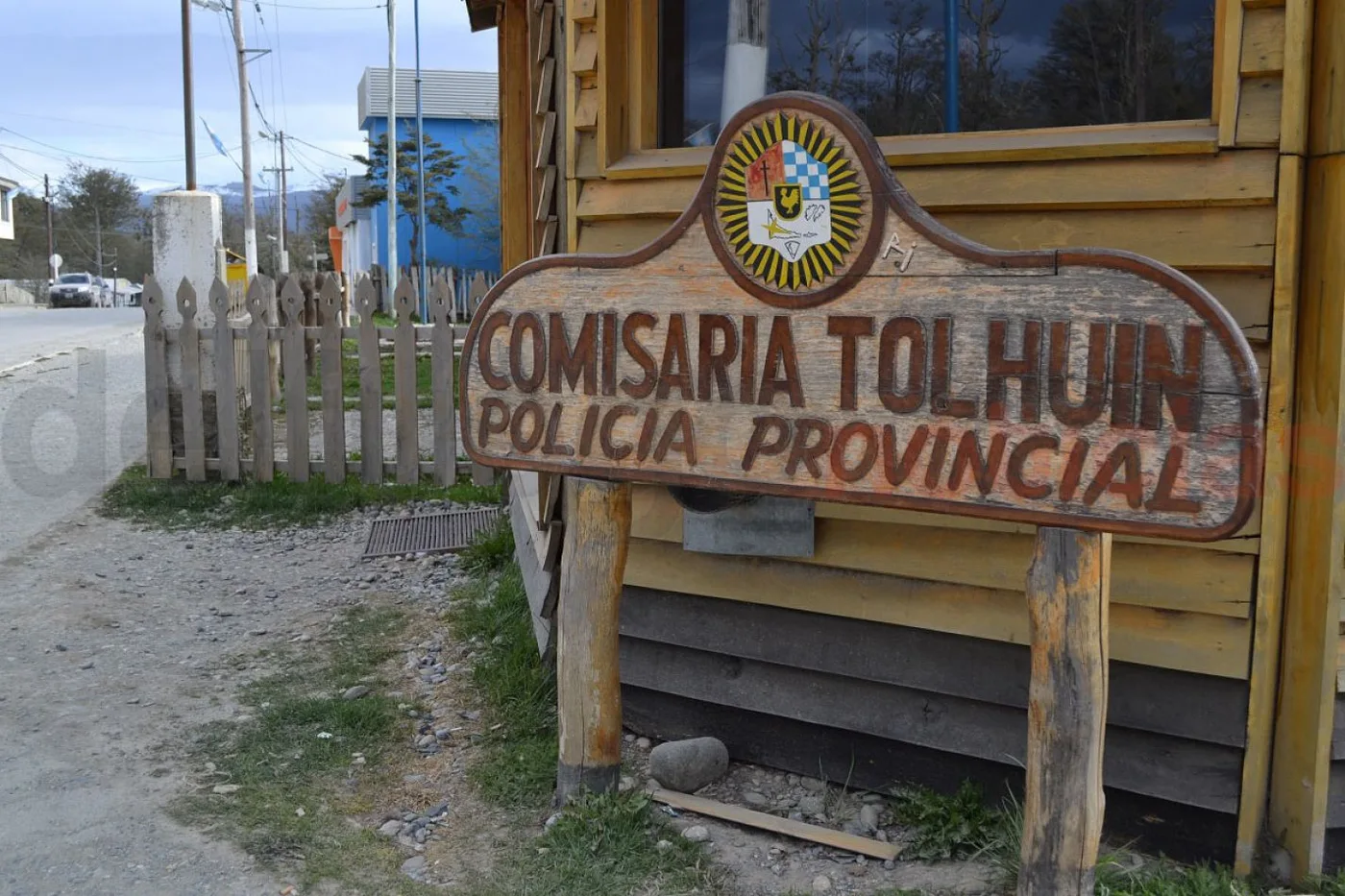 Comisaría de la ciudad de Tolhuin.