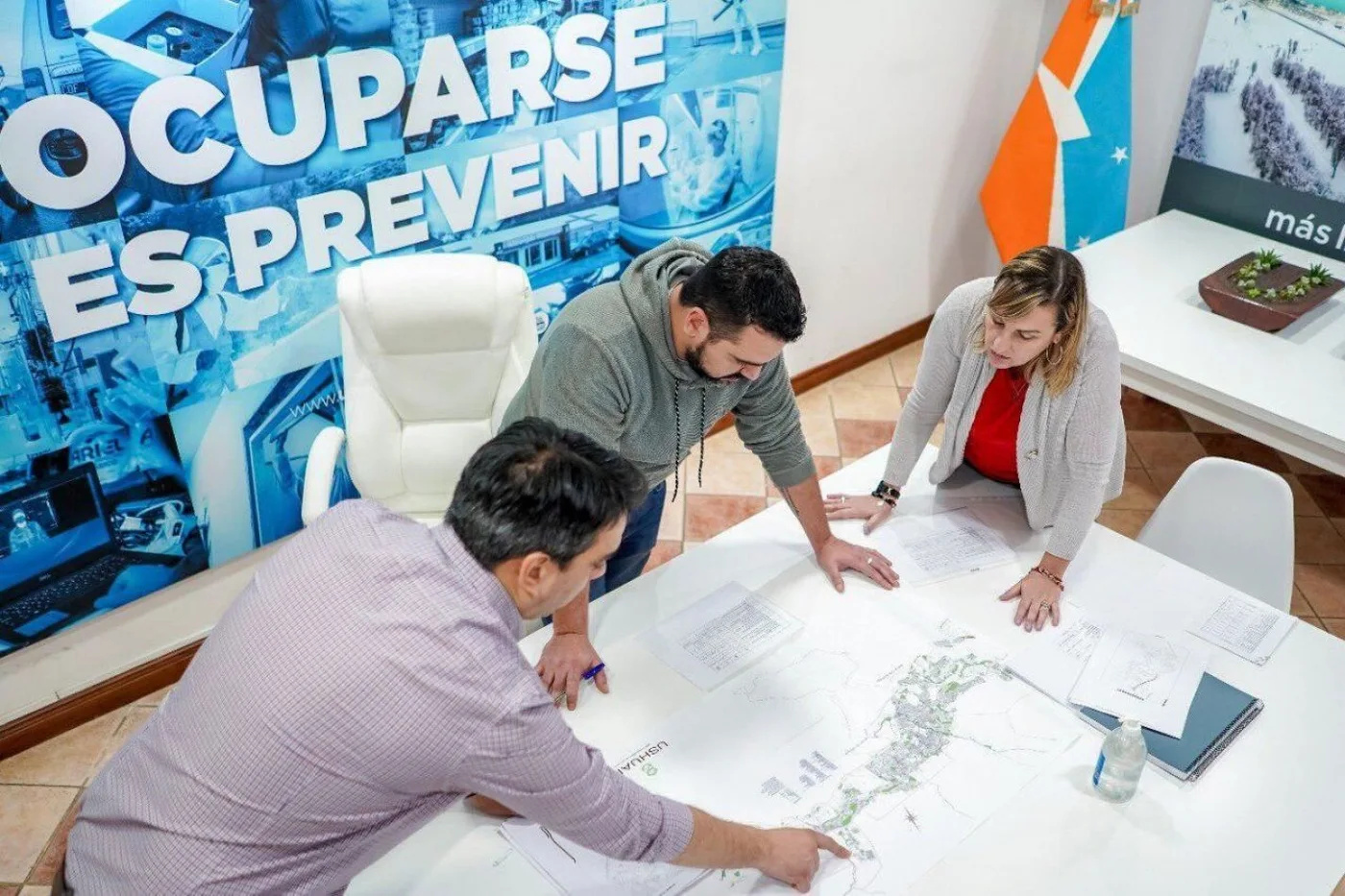 Ushuaia retomará el plan de obras en Octubre