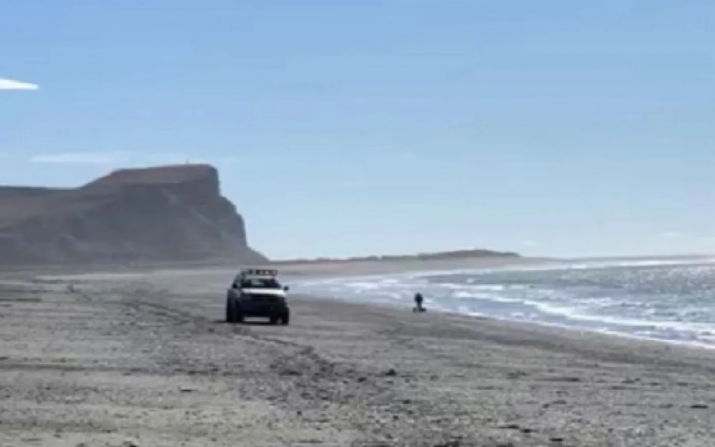 Se recuerda la prohibición de transitar con vehículos motorizados por las playas