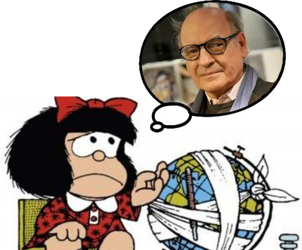 Murió Quino, el papá de Mafalda