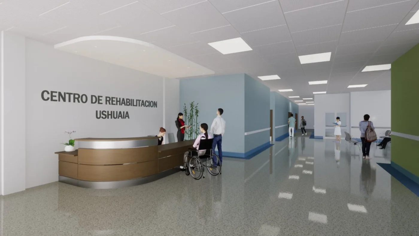 Centro de Rehabilitación en la ciudad de Ushuaia.