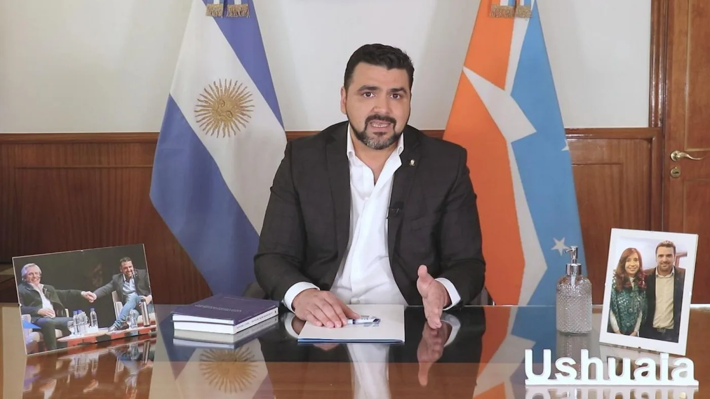 El intendente Walter Vuoto emitió un mensaje para la comunidad de Ushuaia.