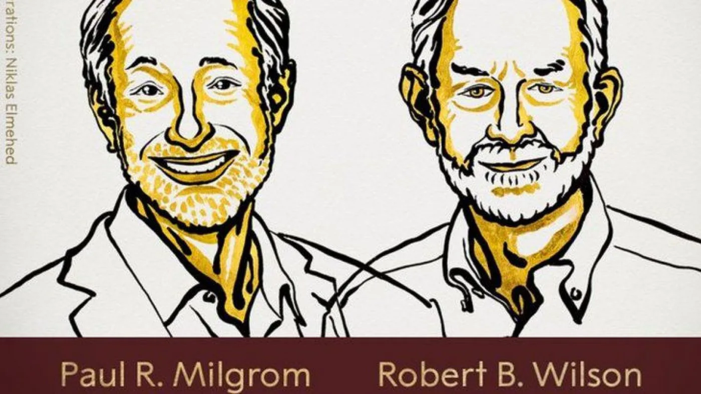 Paul Milgrom y Robert Wilson, ganadores del Premio Nobel de Economía 2020.
