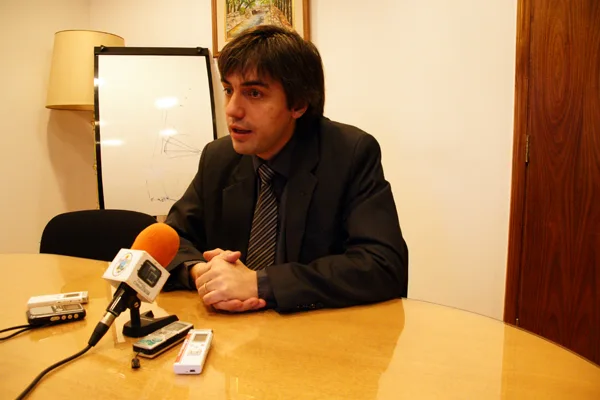 Secretario de Gobierno del Municipio de Río Grande, Paulino Rossi.