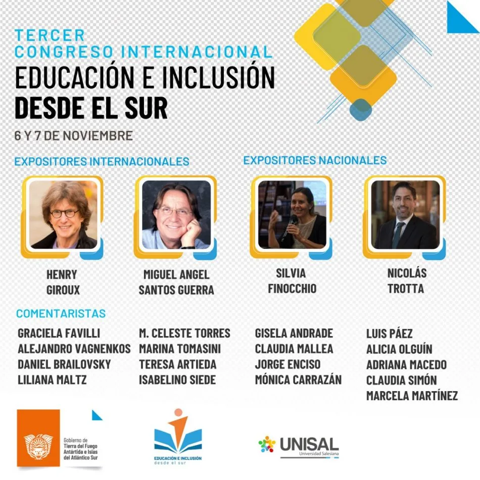 Comenzaron las inscripciones para el 3° Congreso Internacional Educación e Inclusión desde Sur