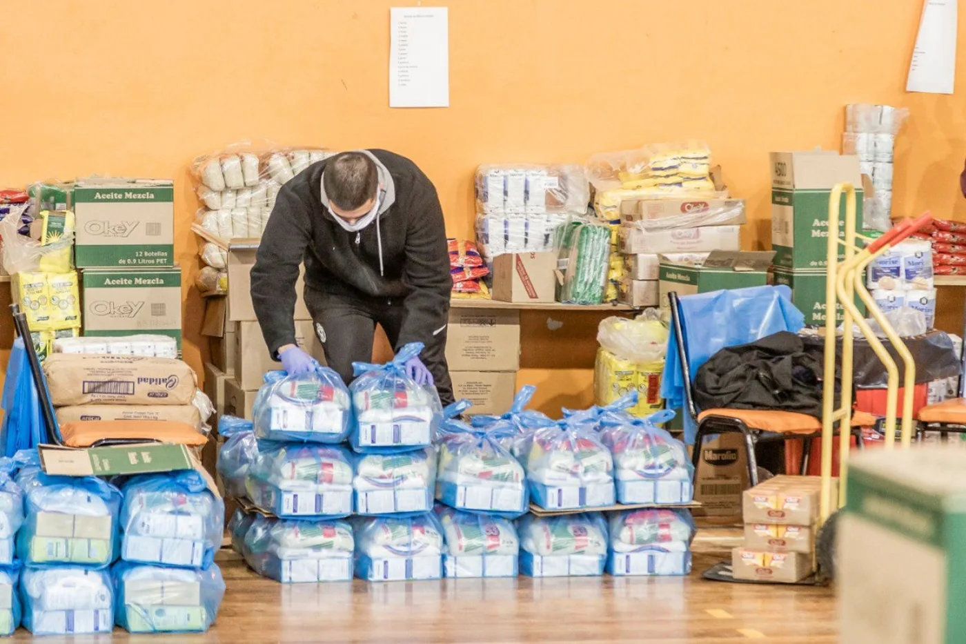 Comienza la entrega de módulos del Programa  Alimentario Municipal