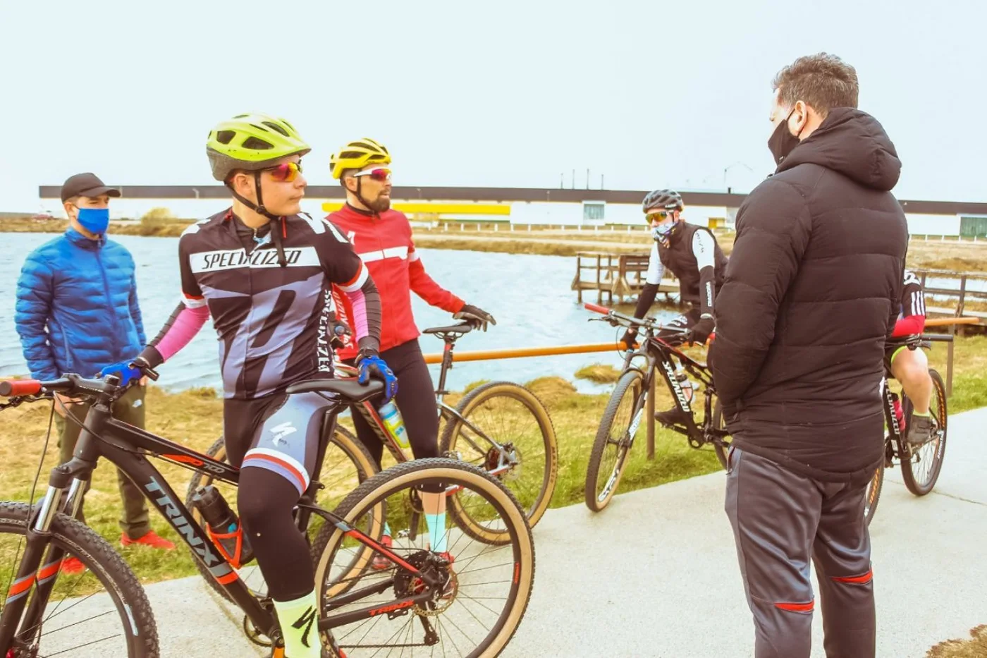 El preseleccionado de ciclismo comenzó sus entrenamientos en la ciudad de Río Grande