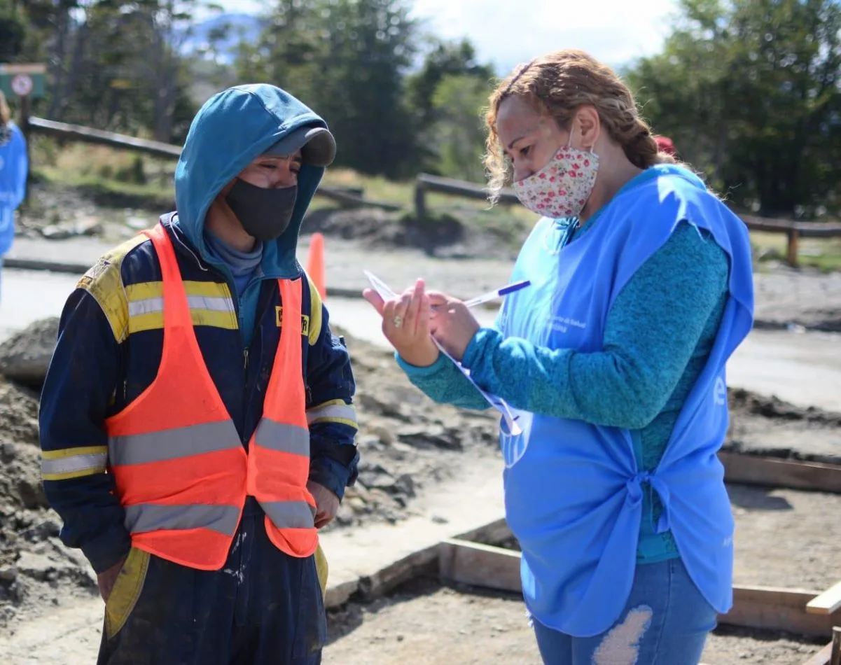 Se realizan encuestas a personal esencial afectado al municipio para detección de casos de Covid-19