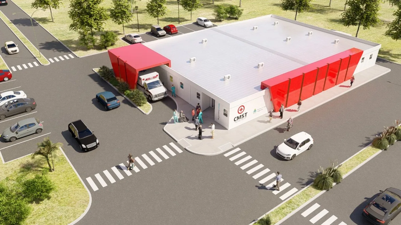 El Centro Modular Sanitario se construirá en la zona del Puerto de Ushuaia.