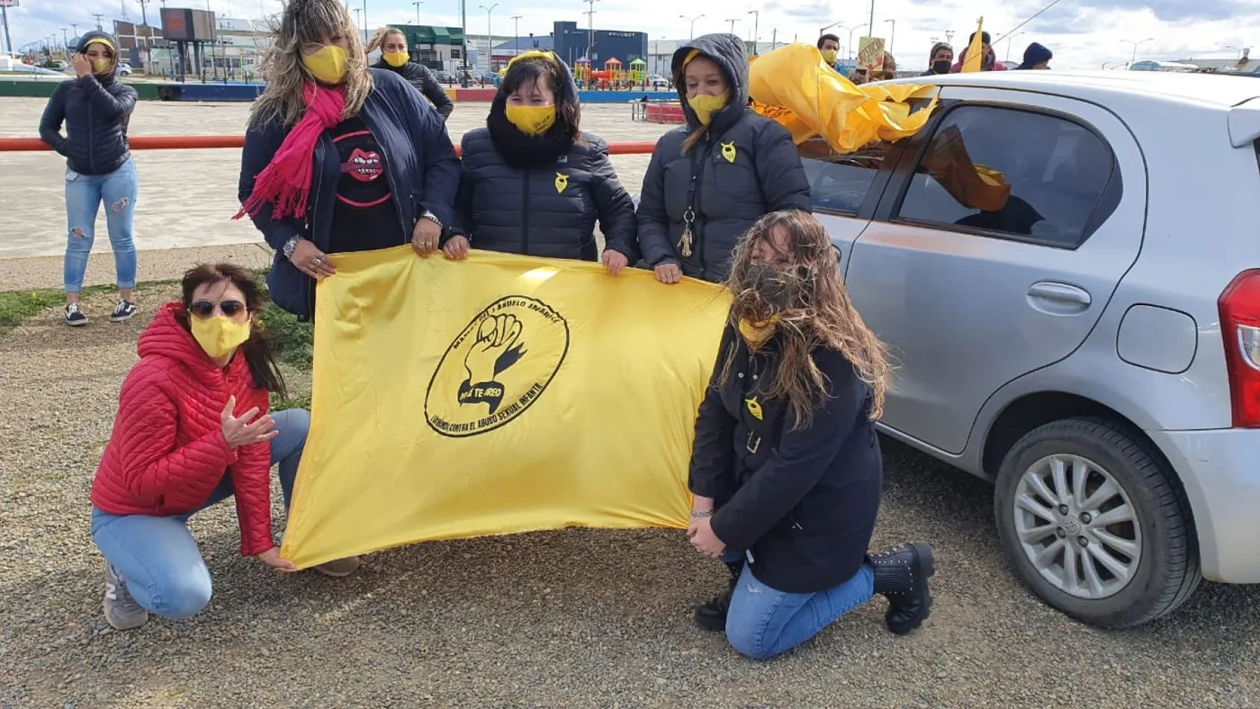 Madres Pañuelos Amarillos convocaron a un bocinazo frente al Poder Judicial