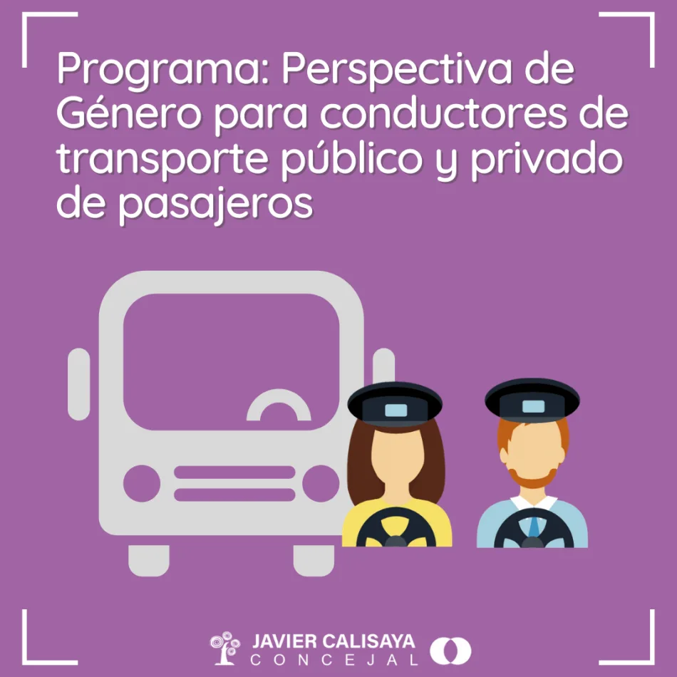 Capacitación en Perspectiva de Género para choferes de transporte público y privado de pasajeros