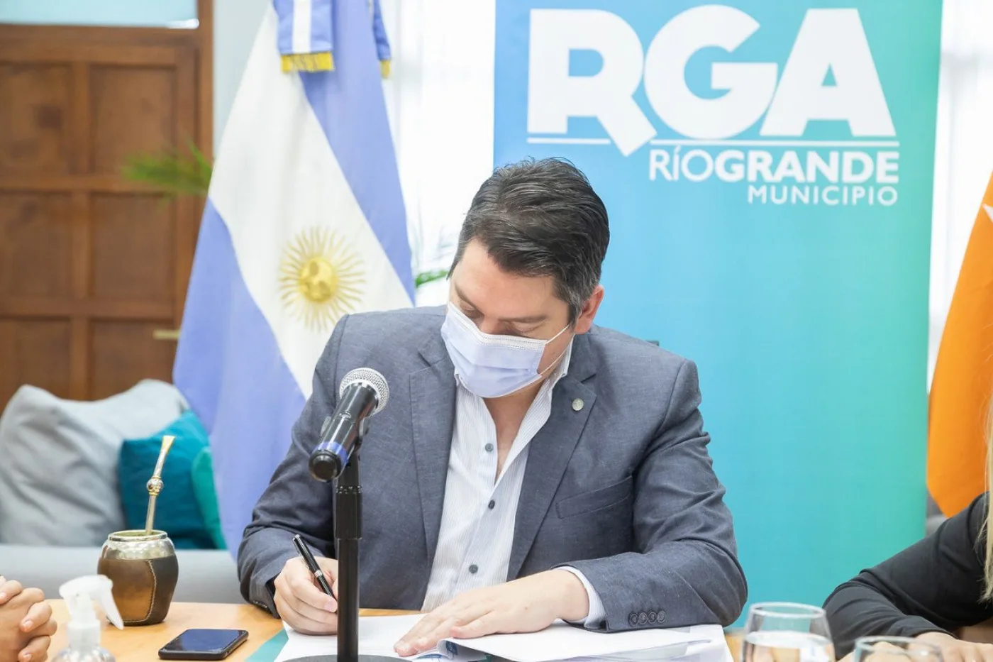 Intendente de Río Grande, Martín Perez.