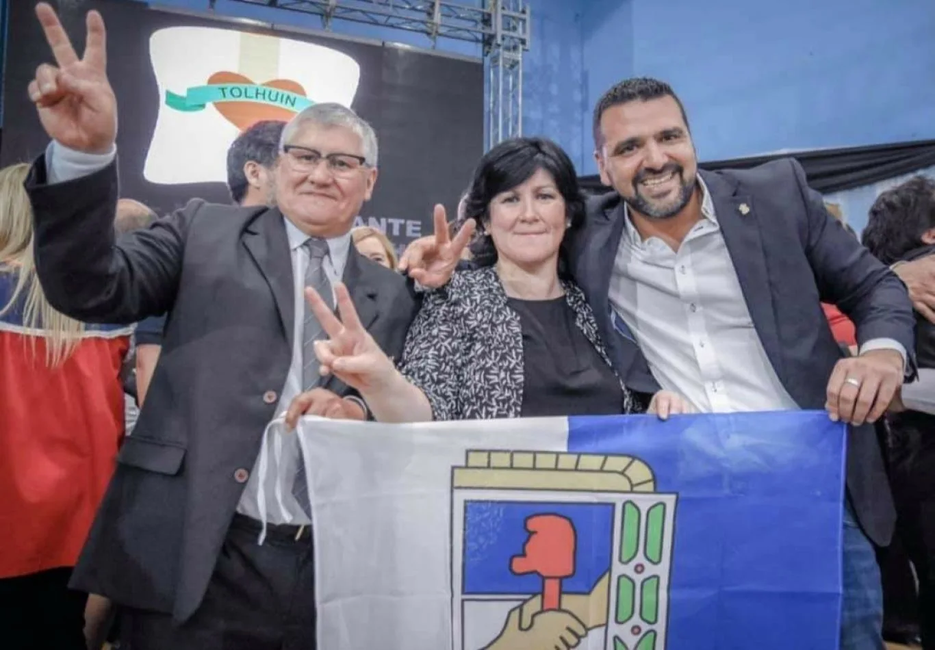 Jeanette Alderete, presidente del Concejo Deliberante de Tolhuin y flamante presidente de la Departamental.