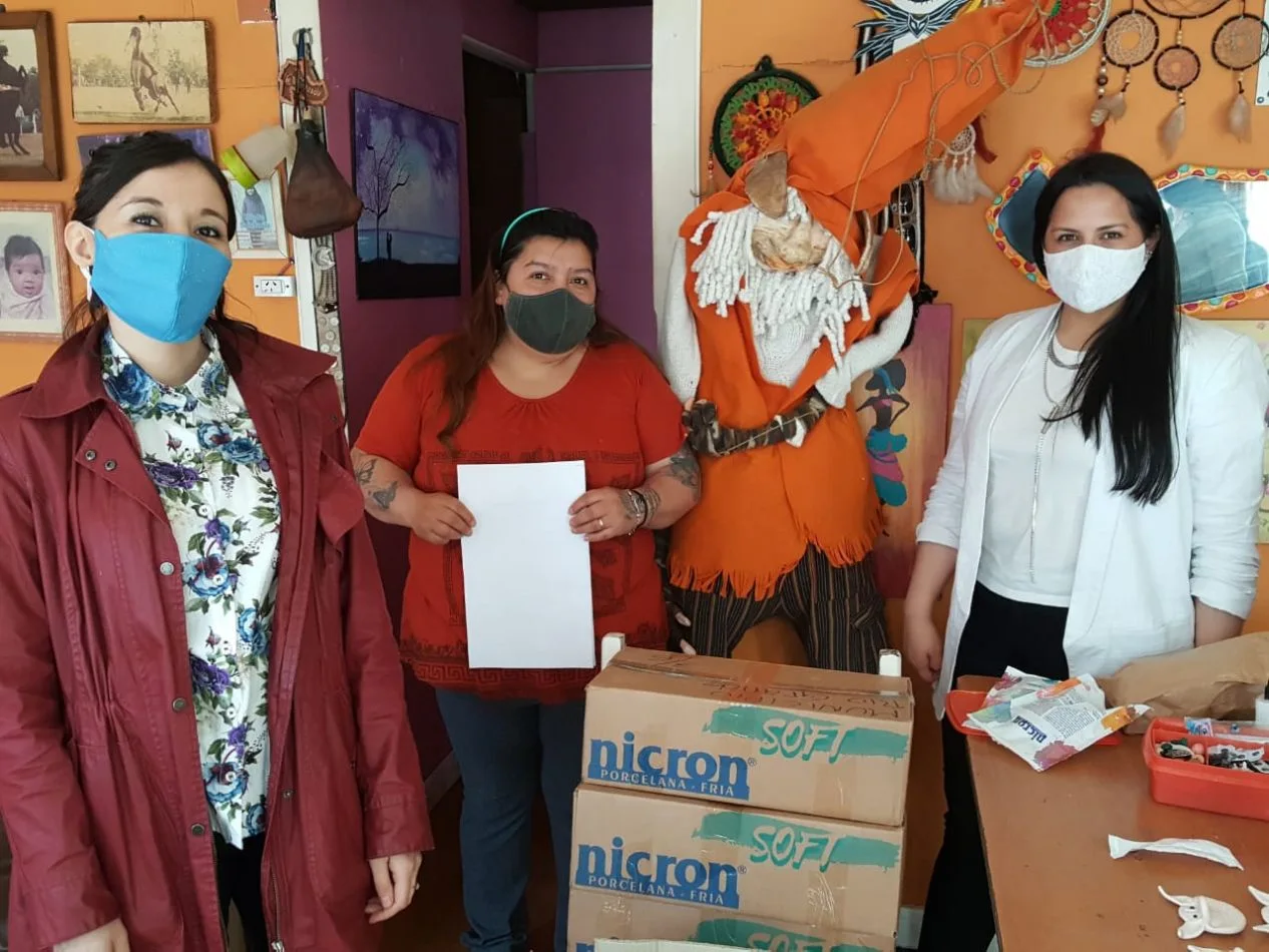 Mujeres Emprendedores: Se realizó una nueva entrega de equipamiento