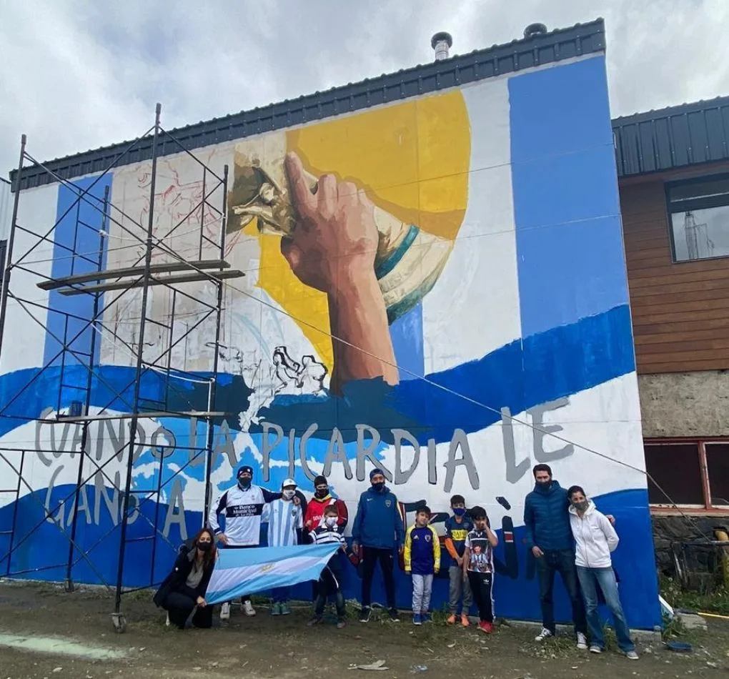 La obra se lleva adelante en la parte posterior del gimnasio Cochocho Vargas, y si las condiciones climáticas acompañan estaría finalizado este lunes.