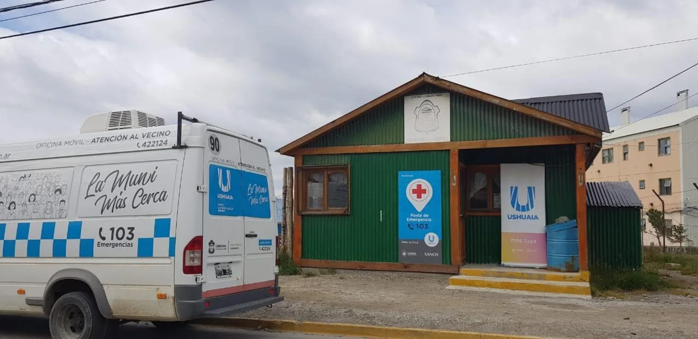 Atención al vecino de Ushuaia permanece en el barrio Mirador de los Andes