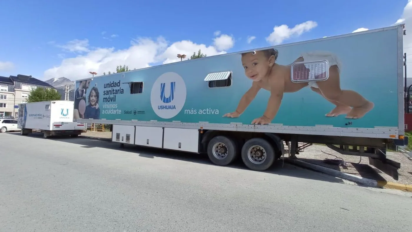 Móvil Sanitario del municipio de Ushuaia.