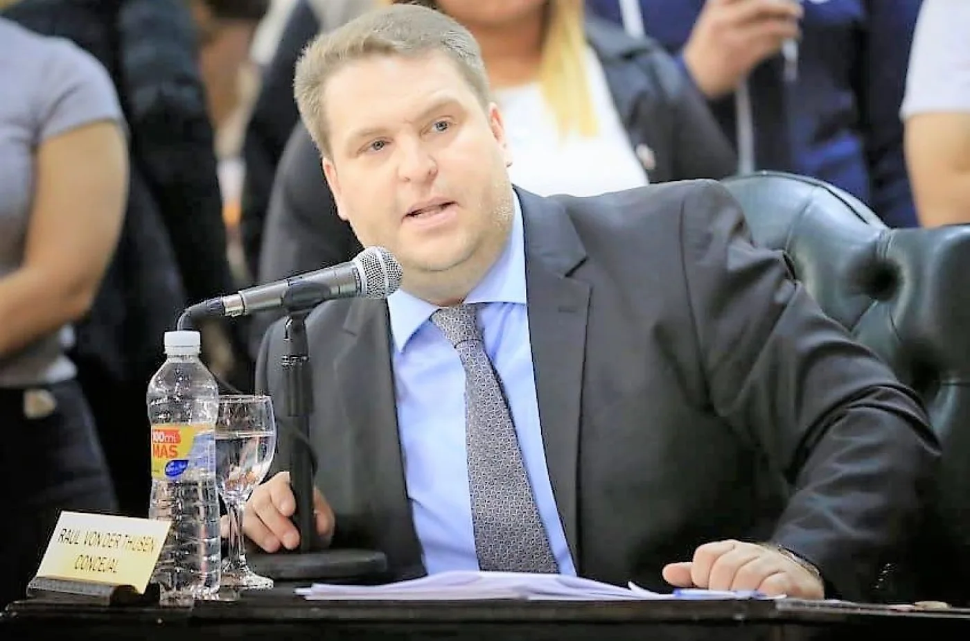 Presidente del Concejo Deliberante, Raúl von der Thusen