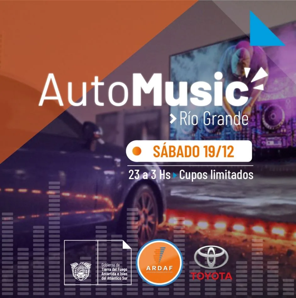 Este sábado se realizará en Río Grande el evento de DJ´s Auto Music