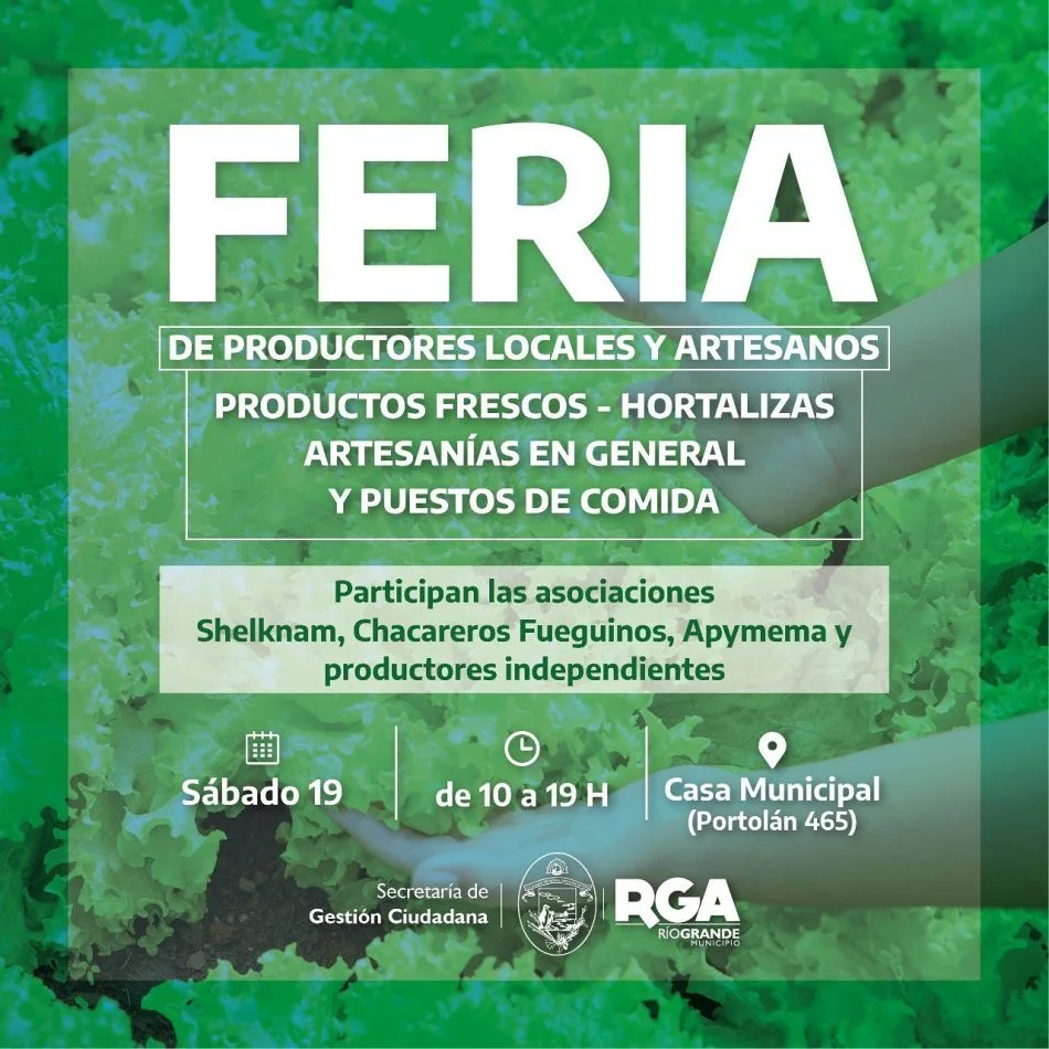 Nueva Feria de Productores Locales y Artesanos