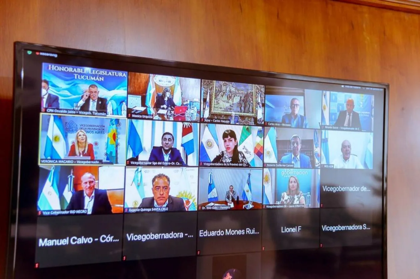 Tierra del Fuego es parte del Foro Permanente de Vicegobernadores de la República Argentina