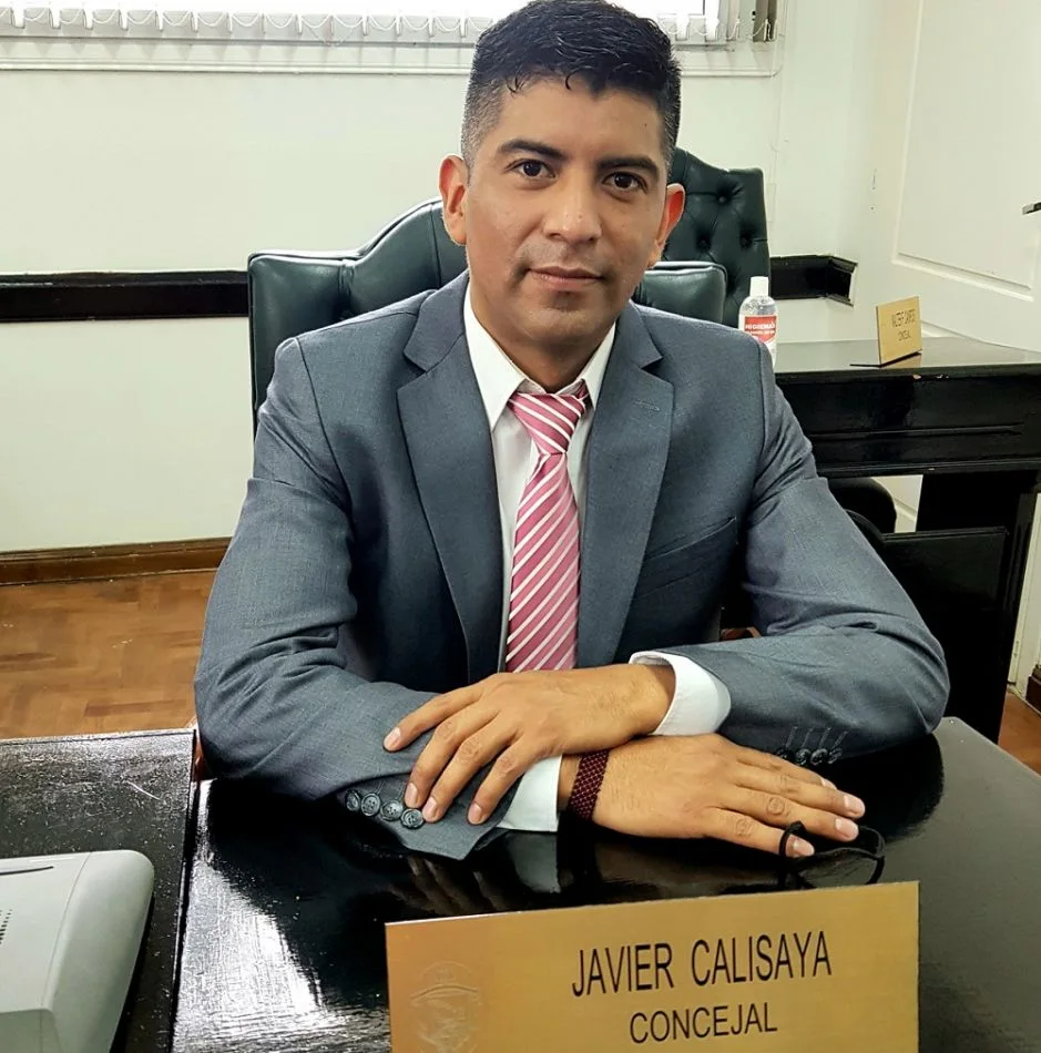 Concejal de Nuevo Encuentro en Bloque Forja Todos, Javier Calisaya.