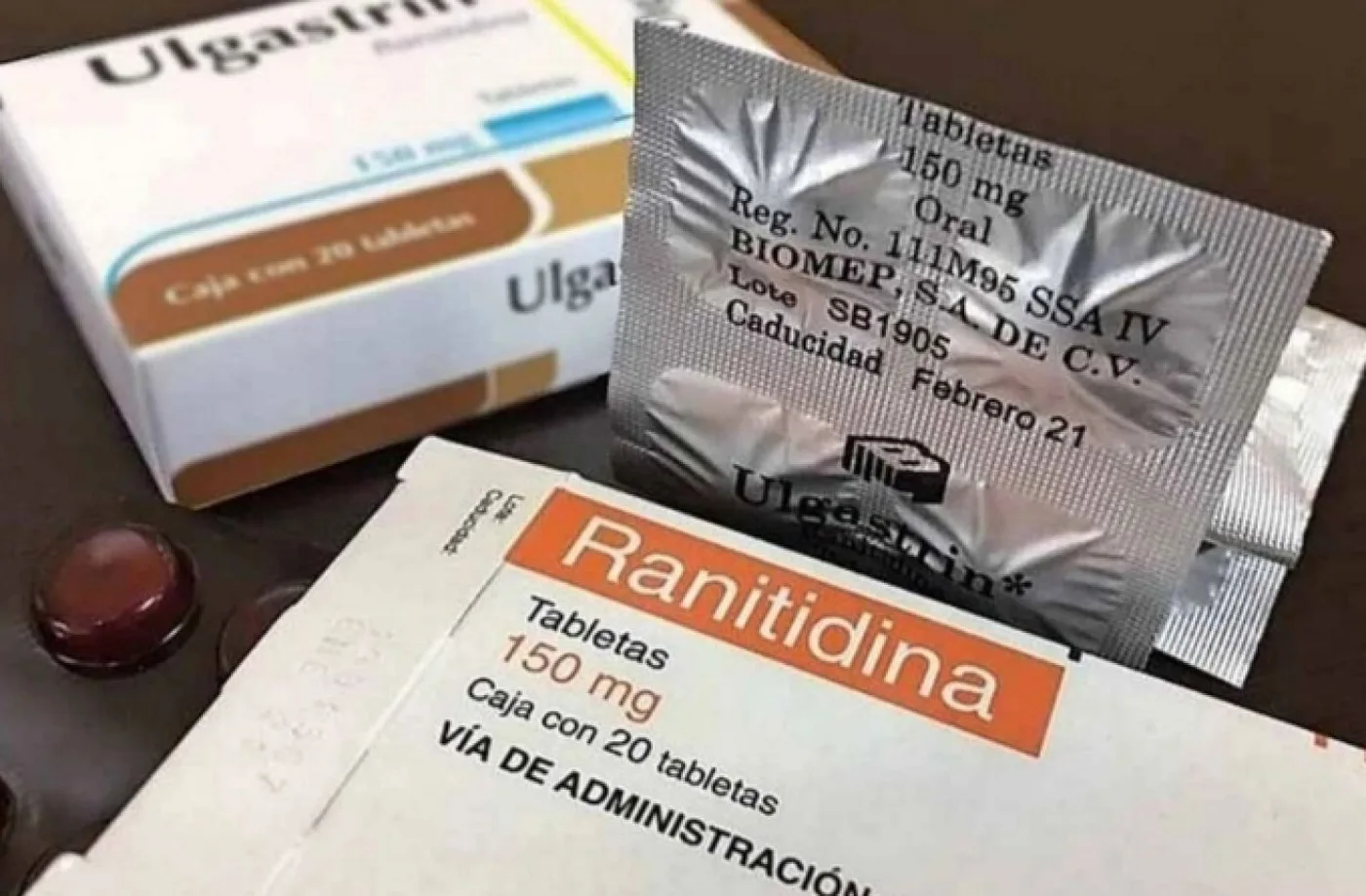 ANMAT suspendió la elaboración de medicamentos que contengan ranitidina