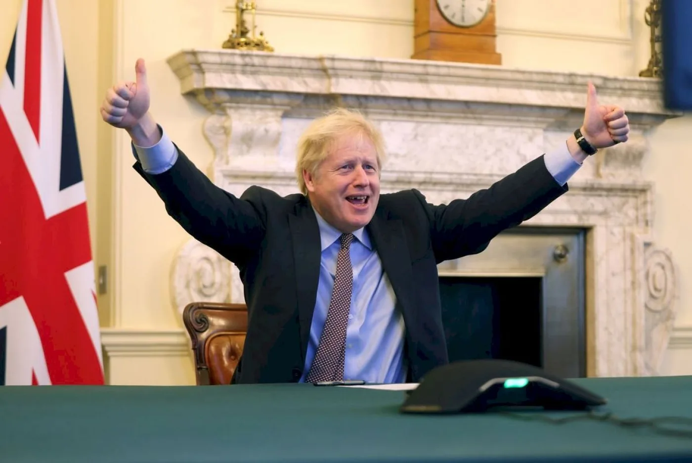 primer ministro británico, Boris Johnson, envió su tradicional mensaje de fin de año a los habitantes de las Islas Malvinas
