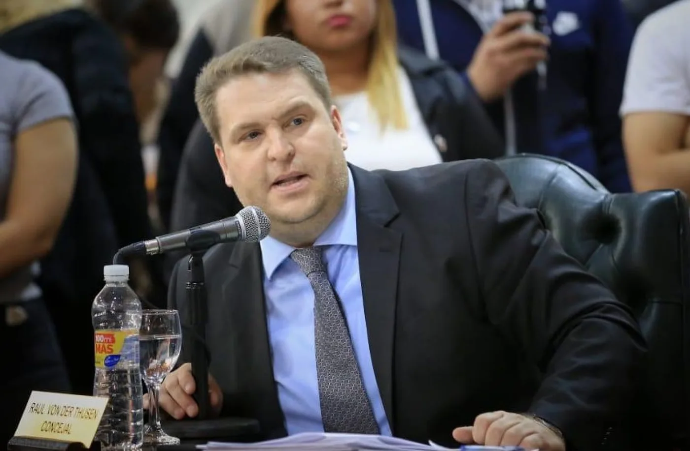 Presidente del Concejo Deliberante, Raúl von der Thusen