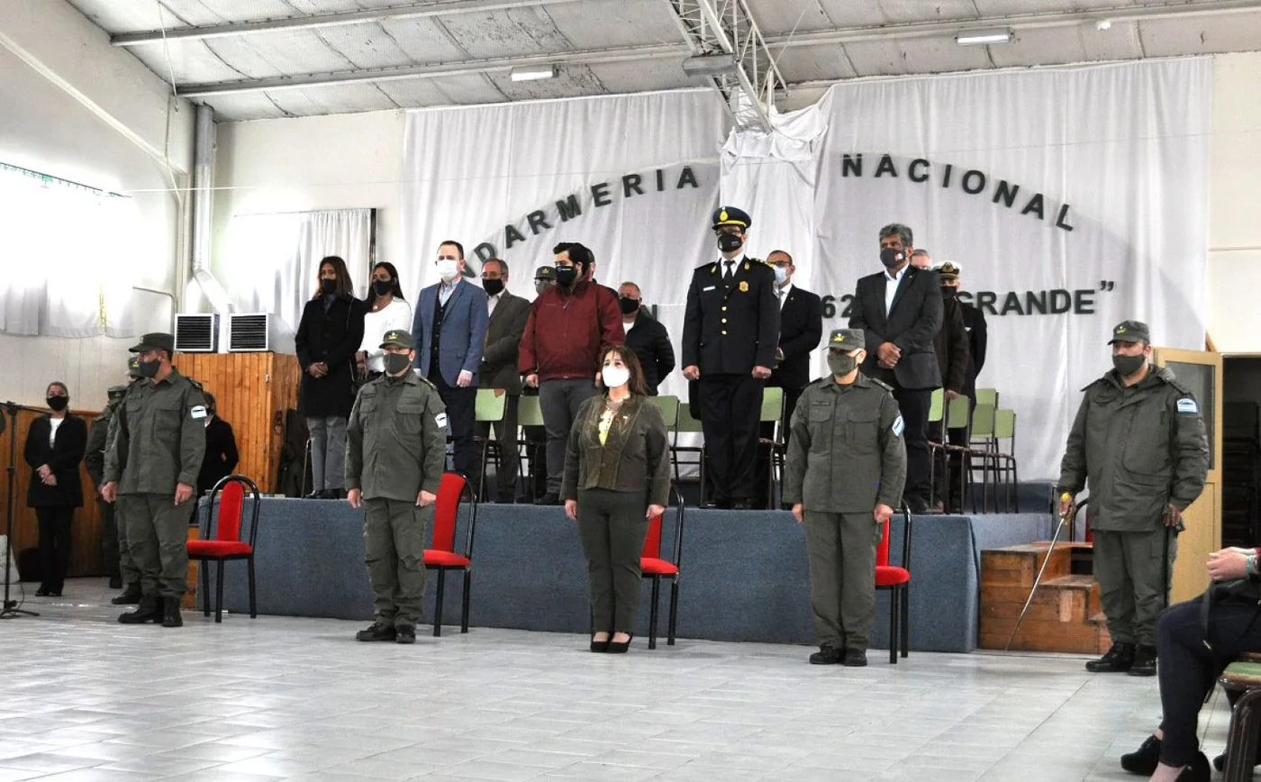 Acto de cambio de Jefatura de Gendarmería Nacional.